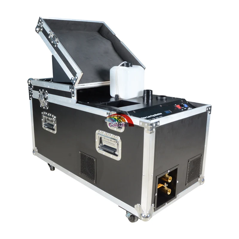Colorful Wedding Party Stage Effect Machine DMX512 Control 2000W Water Low Lying Fog Smoke Machine Water Base Fog Machine