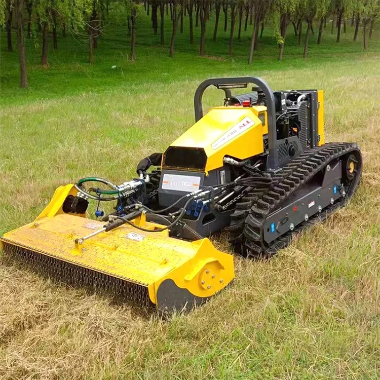 Multifunction individual adjustable mower carrier machine remote controlled mowers