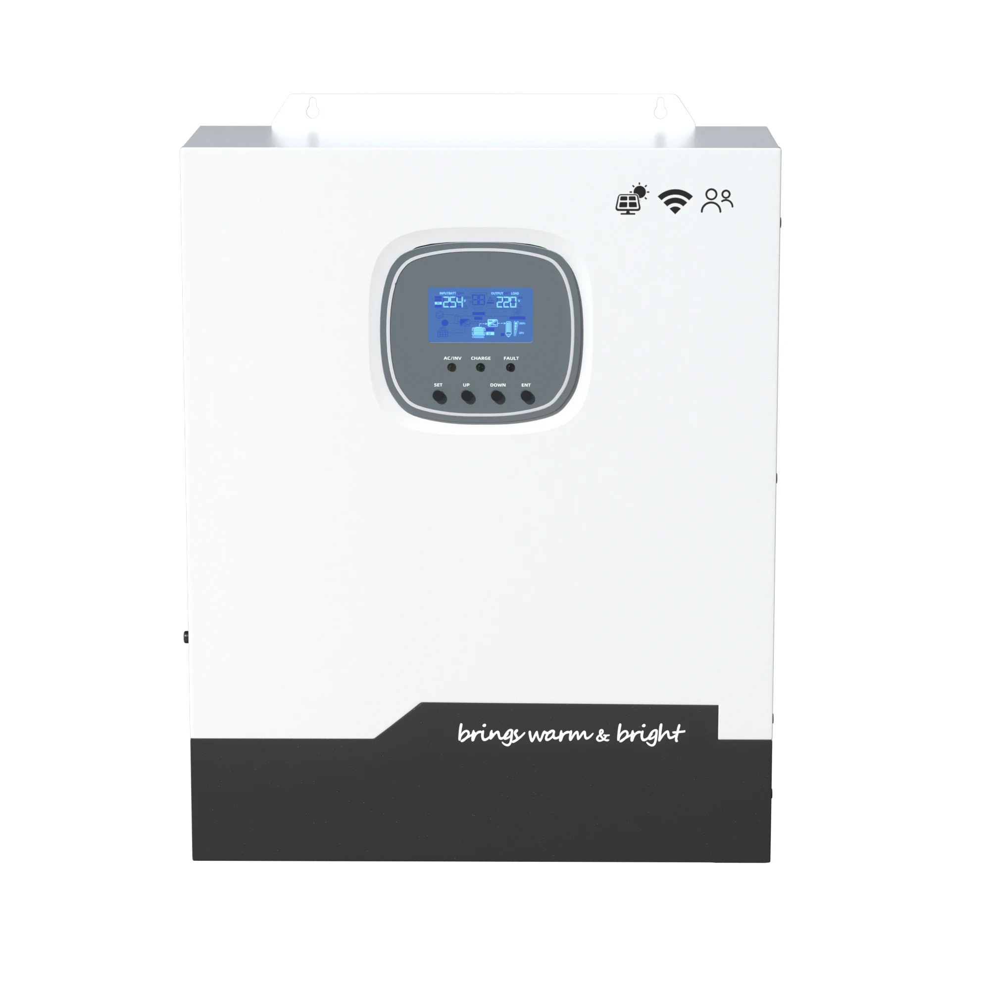 SDPO-5500-48-MPPT-100 Input 80A Input Current 48V DC Pure Sine Wave Solar Inverter Hybrid Solar Inverter