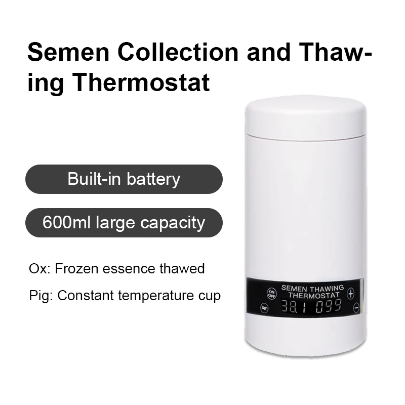 veterinary product collection sperm Thermostatic Thawing semen Cup for cattle