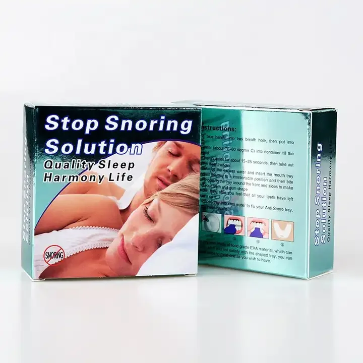 Food Grade Night Sleep Tray Device Stop Snoring Mouthpiece Anti Snoring Device