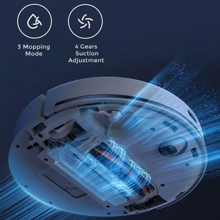 MJST1S white 4000Pa high suction Mijia Robot Vacuum mop3