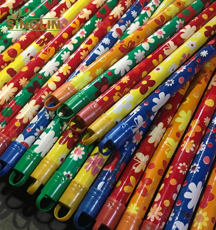 Machine Making Plastic PVC Coated Wooden Broom with Handle Stick and Floor Pole for 360 Rotatable Adjustable Magic Cleaning Mop