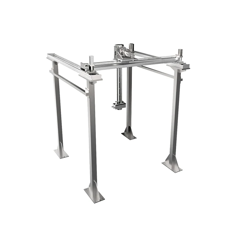 XZY heavy-duty palletizing gantry truss manipulator long stroke linear gear rack module cross guide slide table