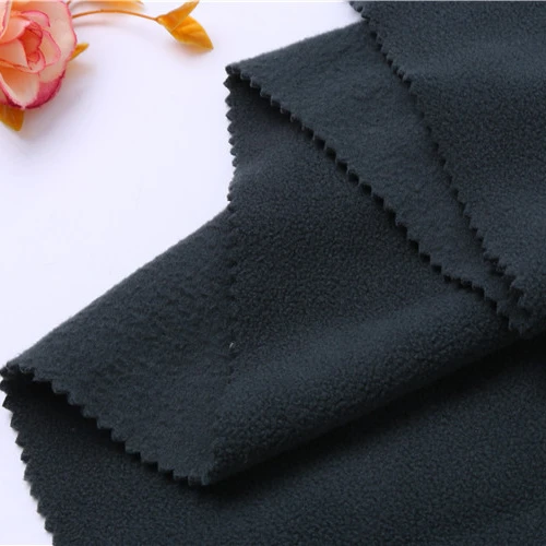 Spandex bonded custom polar fleece Fabric polyester fabric with best price polar fleece fabric supplier