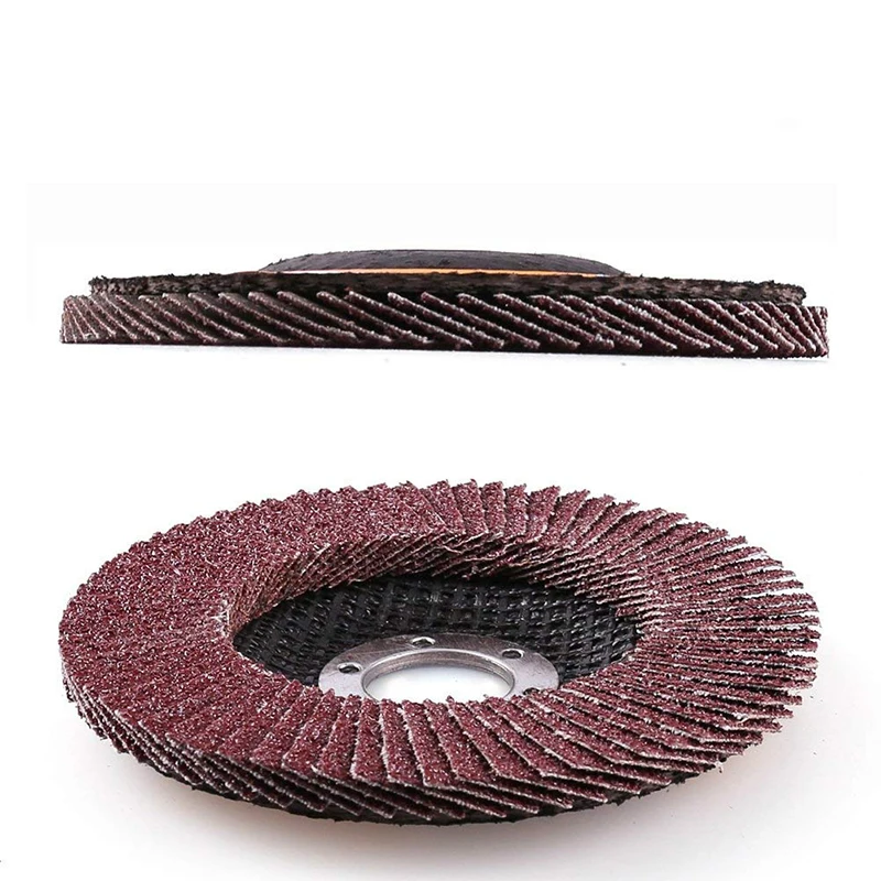 Fast Shipment PANGEA Flap Disc 125mm Aluminum oxide and Calcined Alumina Flap Wheel Disc for Metal Wood Stainless Steel