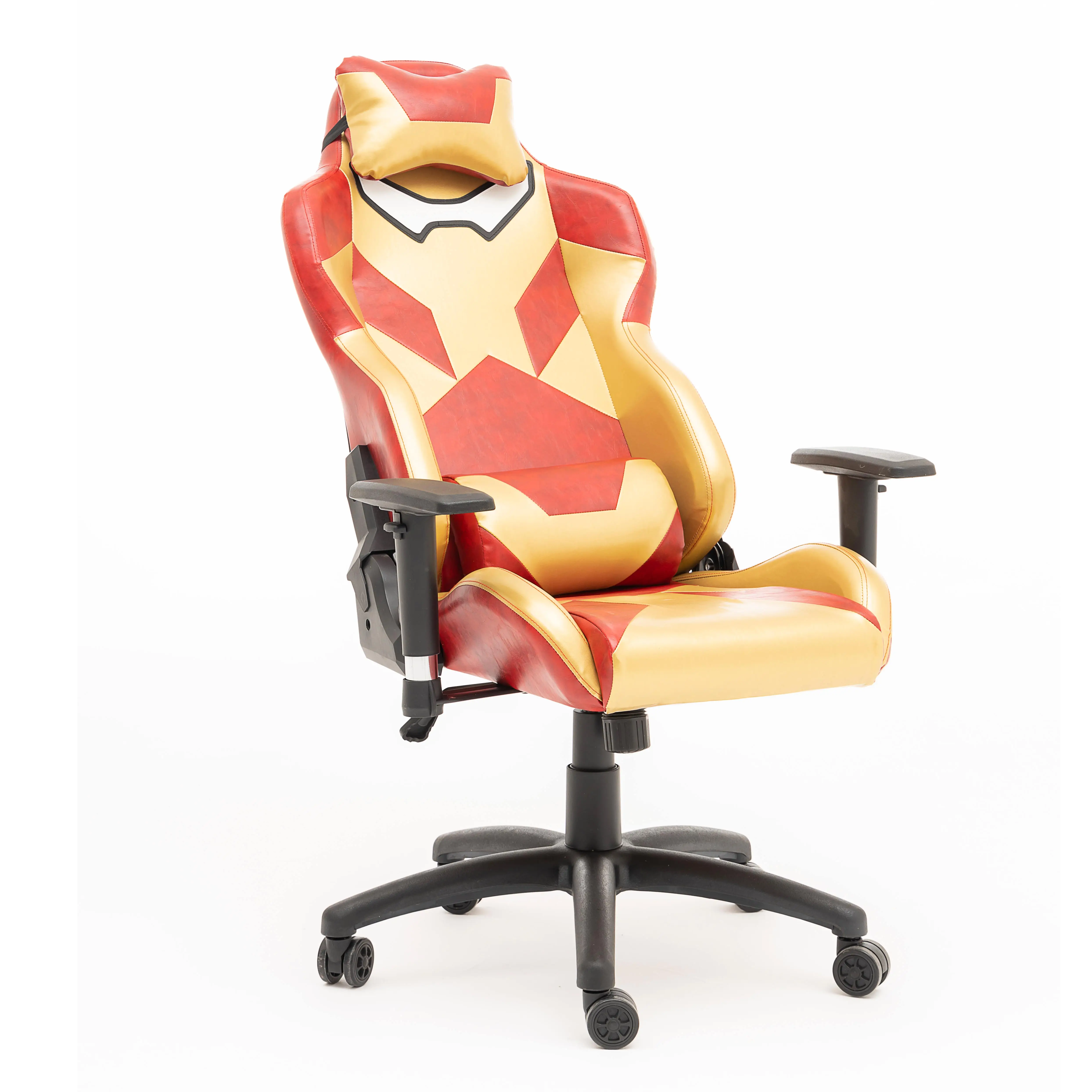 2021 Custom Reclining Gaming Chair Conference Chair PU Leather Swivel Base Gaming Chair