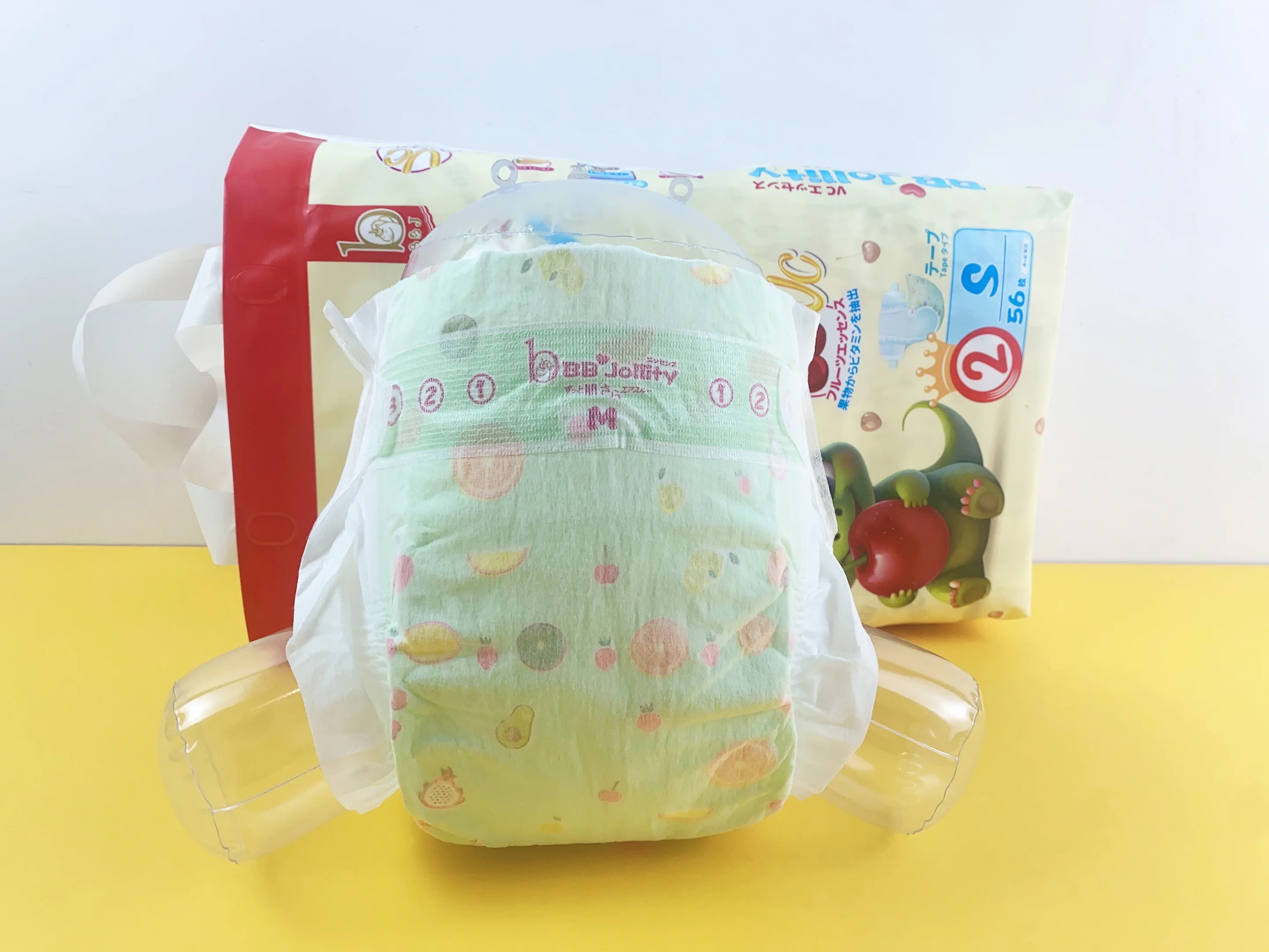 Top Sale Guaranteed Quality BB Jollity Tape Style Disposable Dry Baby Diapers Highly Absorbent Nappies Free Samples