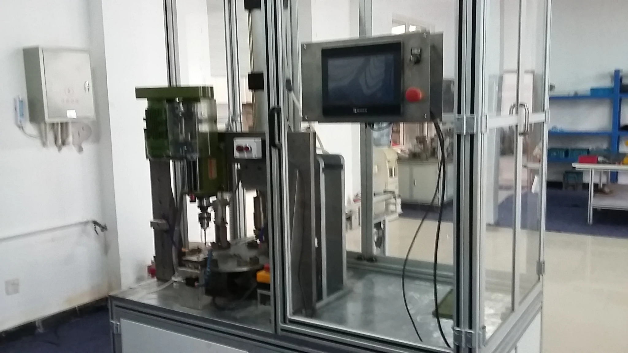 hinge hole press-fit inspection equipment - precision machinery for assembly and quality control