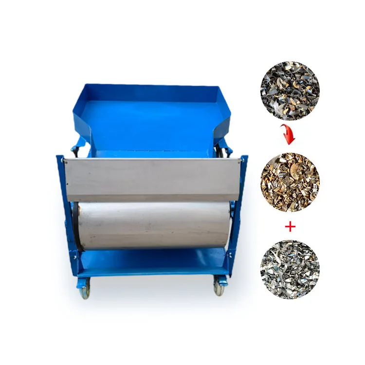 Лидер продаж, медный скребок для удаления порошка железа, алюминиевый скребок для удаления железа, барабан, магнитный сепаратор