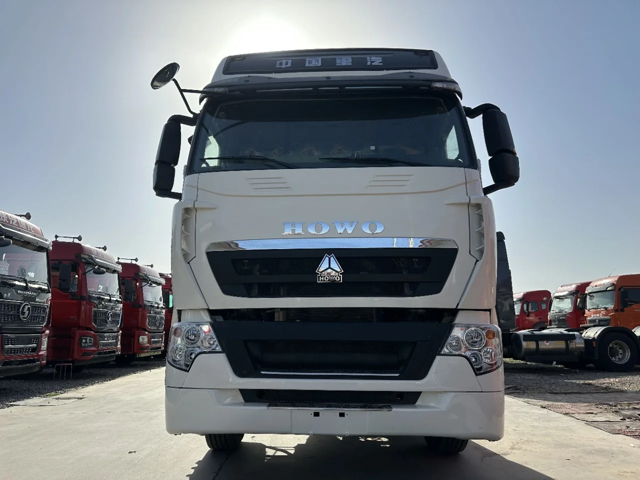 Китай HOWO T7h 6x4 430 л.с. дизельный грузовик автоматическая коробка передач с правым рулем Euro6 стандарт Новый CNG тракторный прицеп распродажа