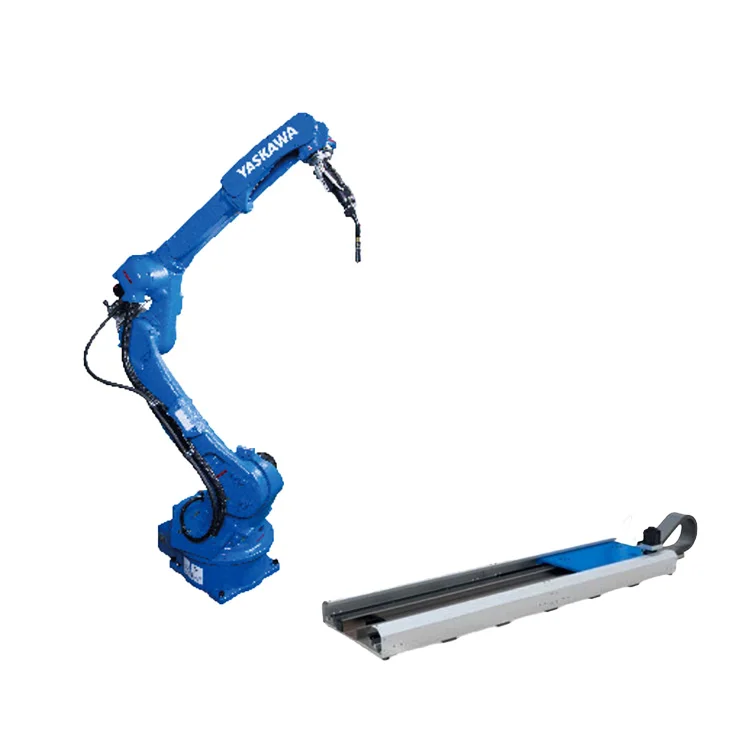 Yaskawa AR900  Automatic Welding Robot Manipulator With TR-1000 Robot Positioner ARC Mig Mag Welding
