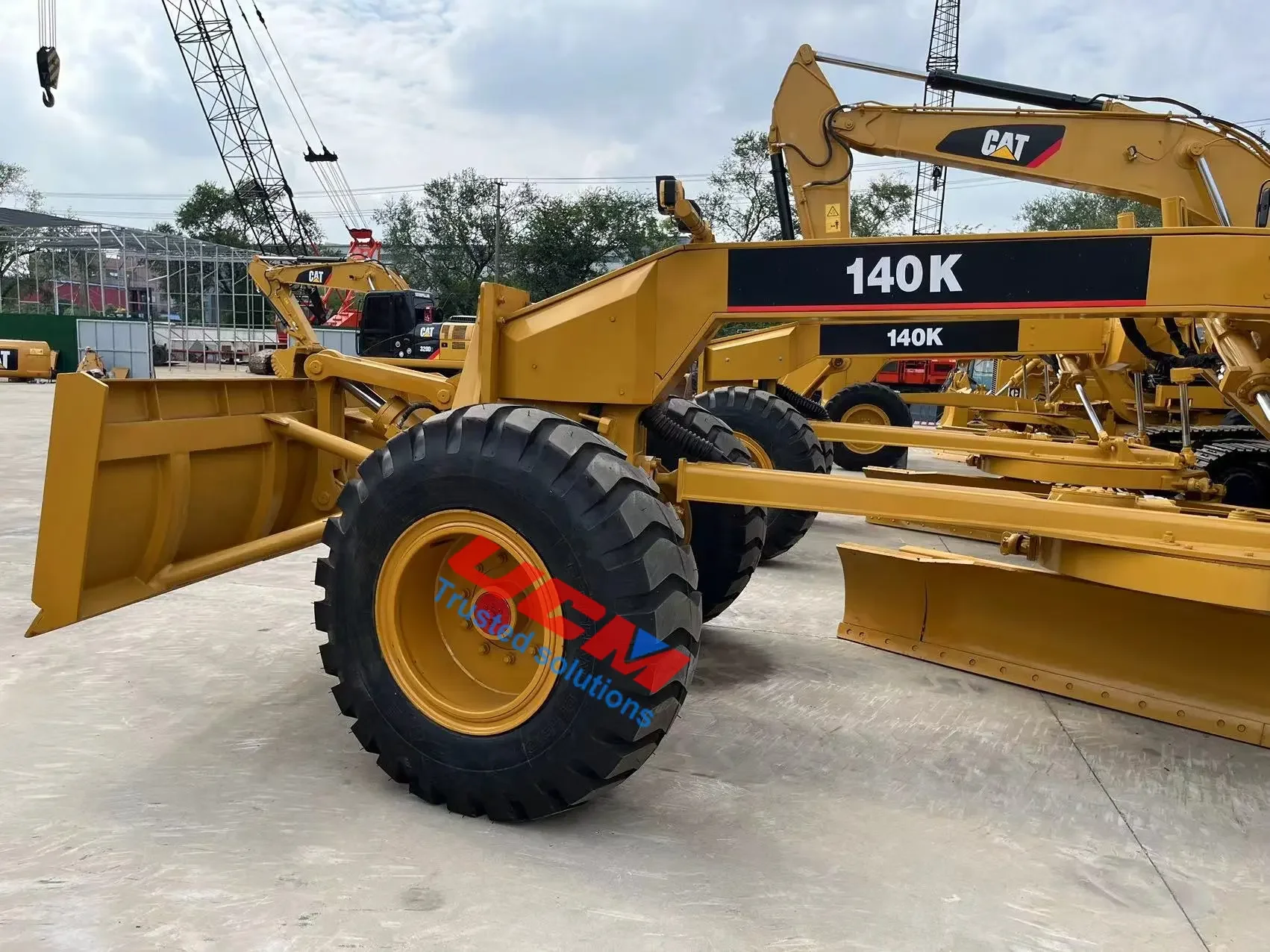 Используемый японский кошачий 140K 140h 140g 120H 12g автогрейдер 120h 12h 14g оригинальный Komat GD511 GD623 GD805