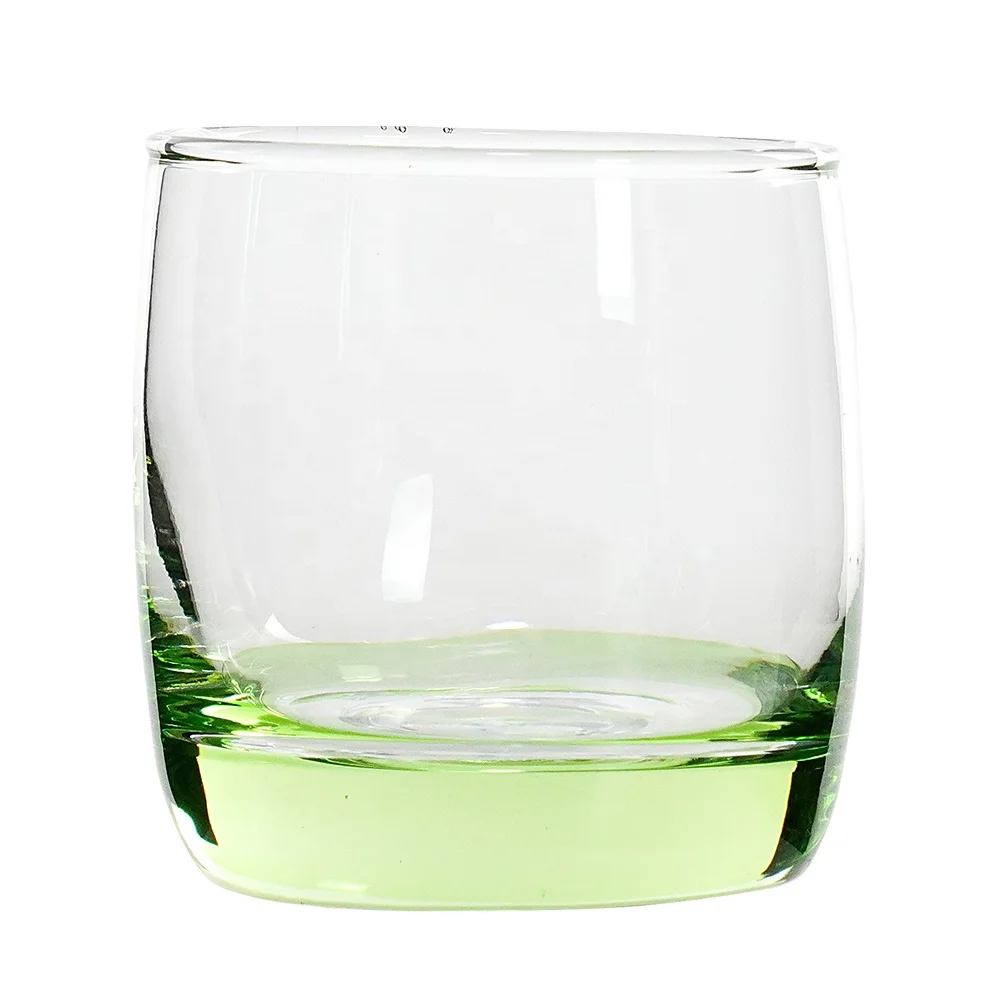 Crystal Glass Juice Milk Cup Transparent Glass Coffee Cups Glass Set 6 PCS Drinking Cup Fancy Tumblers Gift Set