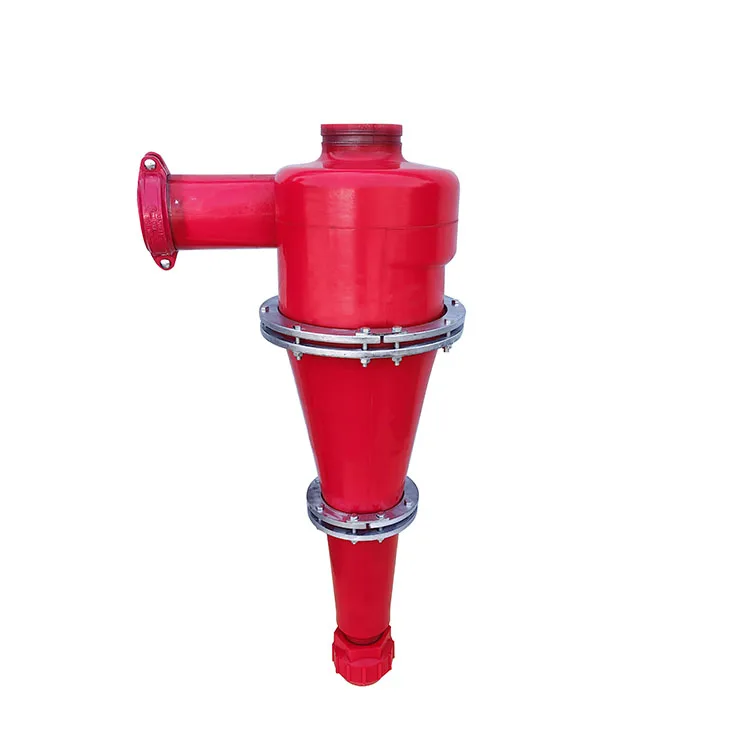 Triangular Pressure FX100 Desander Cone Centrifugal Hydrocyclone for Oilfield Solid Control Sand Separation