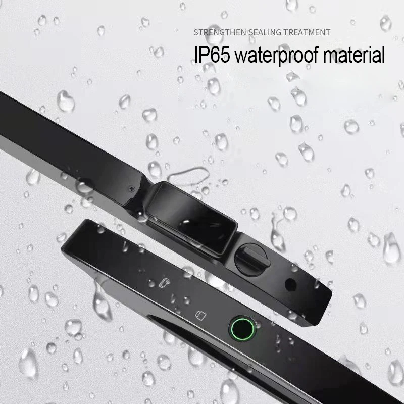 GOKING luxury wholesale fully automatic waterproof outdoor tuya wifi app smart sliding door lock fingerprint electronic lock