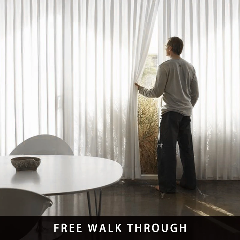 Заводская Прямая поставка занавески фантазийной мечты на заказ с Рельсом