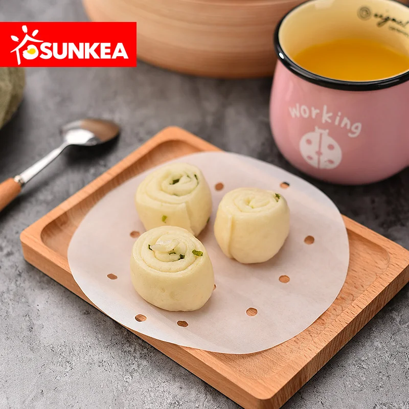 
Disposable food grade greaseproof steamer paper 