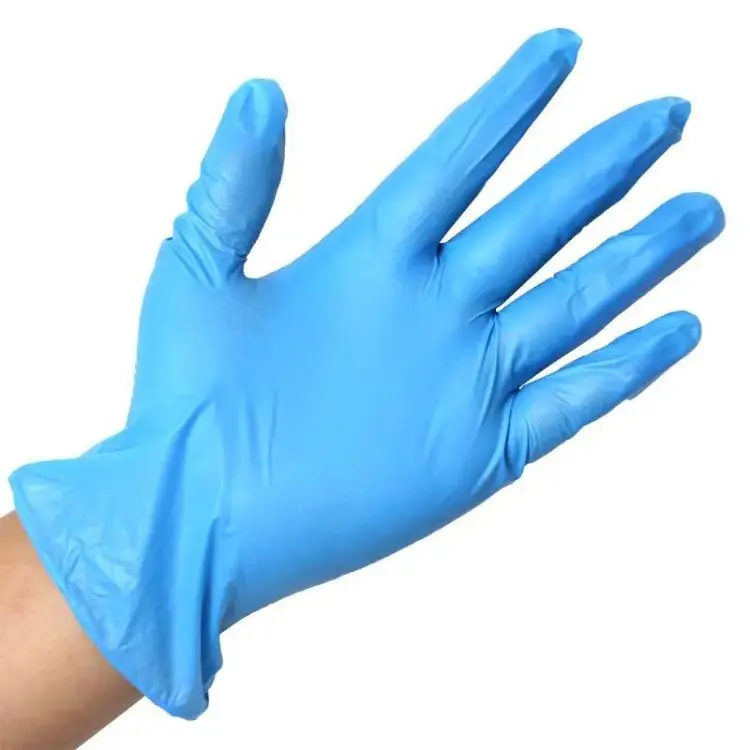 wholesale nitrile powder free cleaning blue white black pink beauty salon make up tattoo nitrile gloves