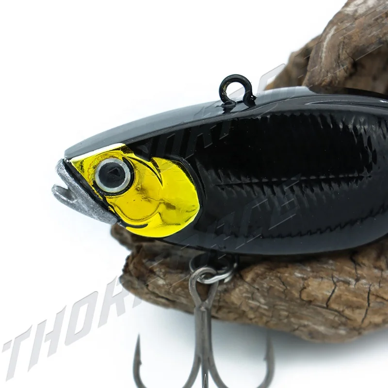 THORFORCE New Design Deep Diving VIB 12g Rattle Sound Artificial Swim Bait Lead Inside Hard Bait Vibra Fishing Lure