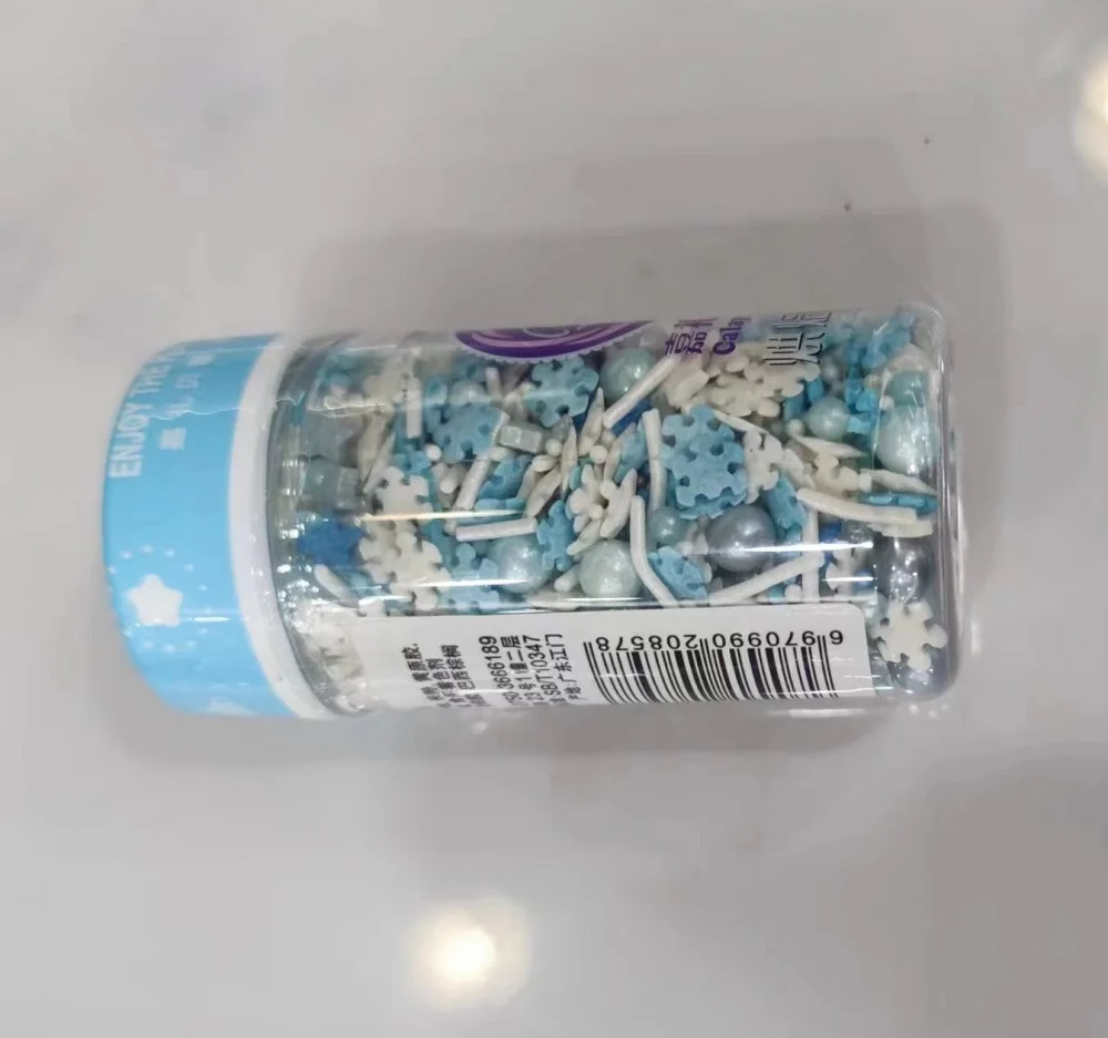 Set 500g Silver Gold Colorful Sprinkle Chocolate Sugar Cake Decoration High Quality Candy Foods Crafts