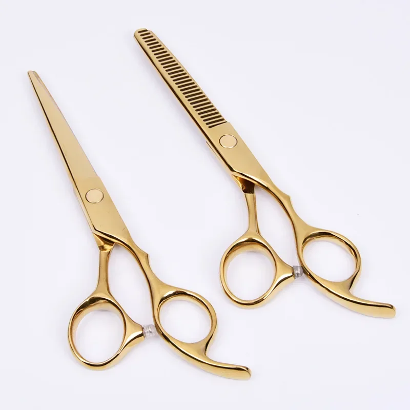 Professional  Premium Hairdressers Barbers Stainless Steel Hair Cutting Shears Set for Salon Barber