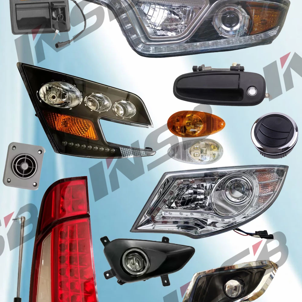 Golden Dragon Bus Rearview Mirror Kinglong Zhongtong Higer Bus Mirror for Yvtong ZK City Bus Spare Parts Coach Parts INSB16-088