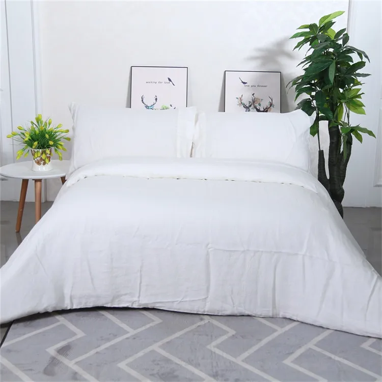 bedroom natural stone washed linen comforter home wholesale high quilt bedding set gray winter comforter bedding set