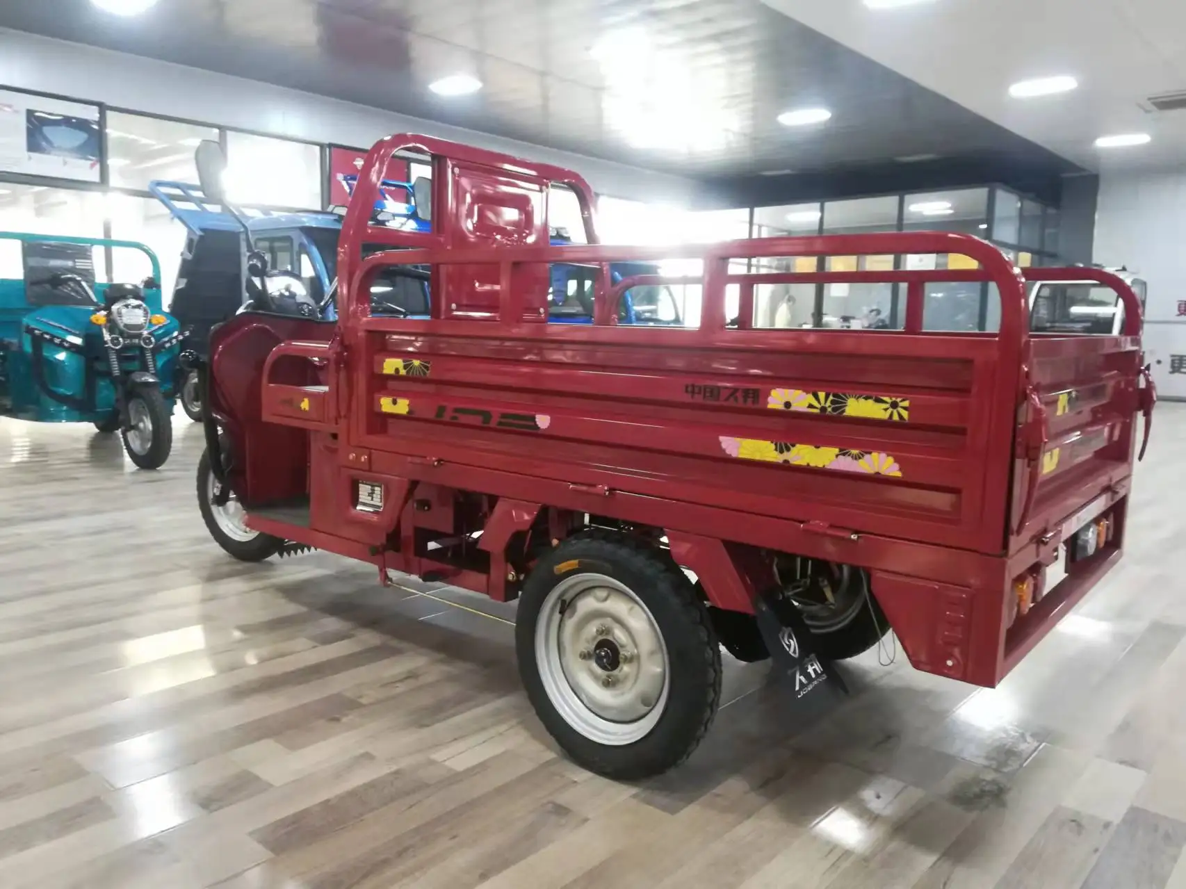 Open Carriage 3Wheel Electric Tricycle Motorcycle 60V 800W  Cheap price for Sale