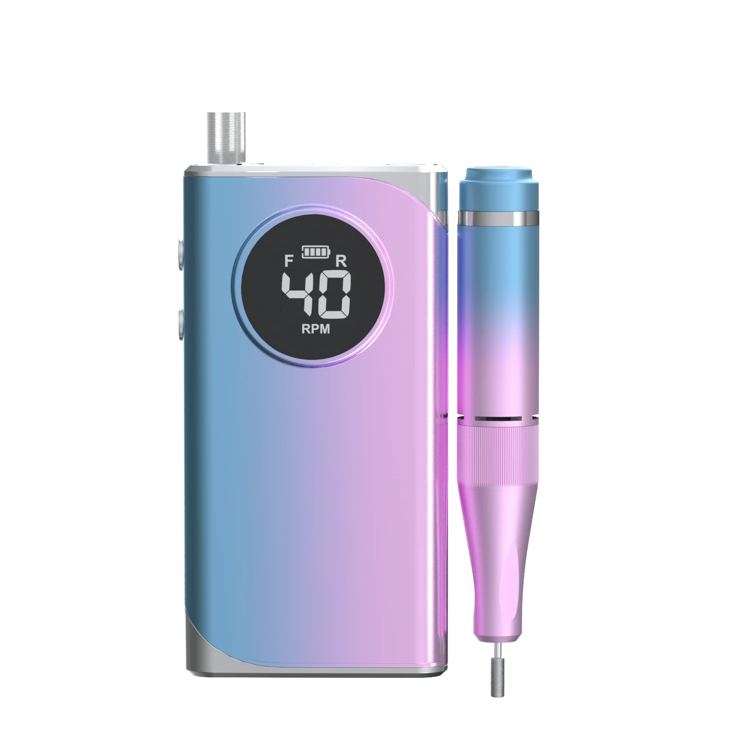 Gradient Portable Cordless Nail Drill Machine 35000 RPM with Hook Electric Nail File Nail Drill Rechargeable Professional 12V/2A