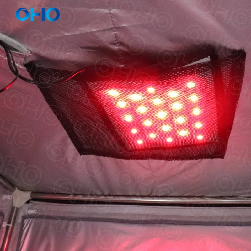 OHO New Arrival Home Use Far Infrared Sauna Tent Portable Sauna Room can Custom Size Logo