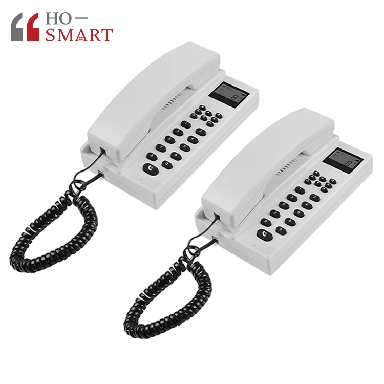New Design Full Duplex 2 Way Wireless Voice Audio Intercom Outdoor Indoor Intercom for Home Office Hospital with LCD Screen