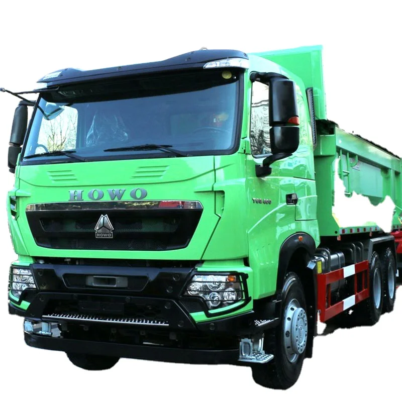 Used 10 Wheels Sinotruck Howo 6x4 20m3 Capacity Sand Stone Mining Mechanical Pump Tipper Dump Trucks