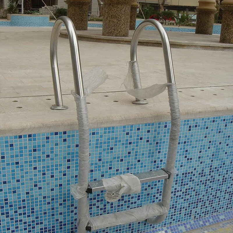 stainless steel 304 pool steps inground swimming pool ladder with  handrail