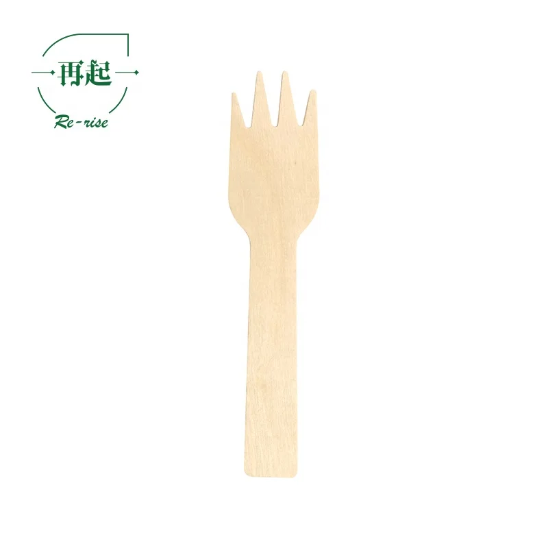 Hot Sale Birch Small Fruit Mini Wood Fork