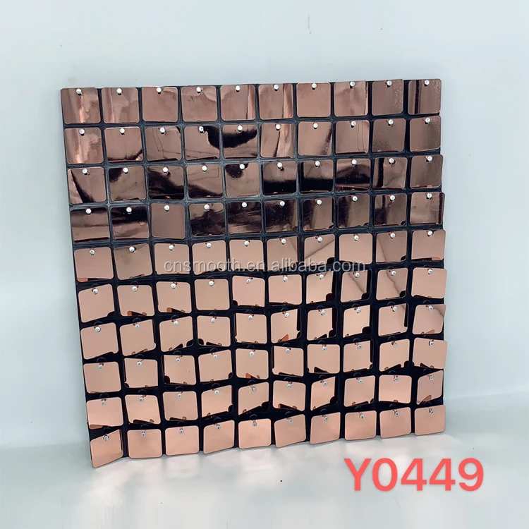 Лидер продаж 2020 Прозрачный фон с зеркальным эффектом Золотая 3D Мерцающая блестящая настенная