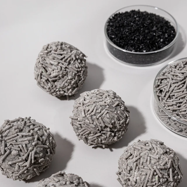 OEM/ODM Activated Carbon Cat Litter Tofu-Like Factory Clumping Degradable Biodegradable Sand Made Natural Wood Plant Corn