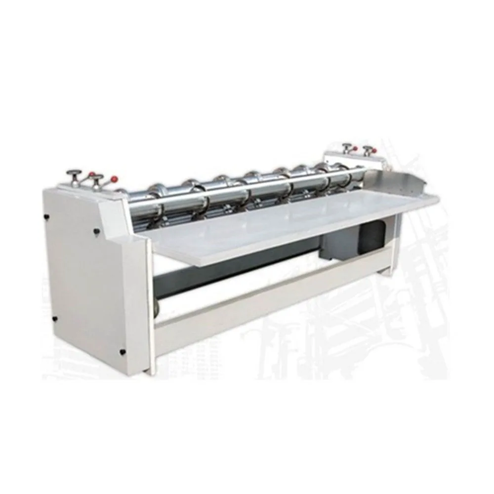 Полуавтоматическая машина для резки и нарезки гофрированного картона/машина для резки и гнутья