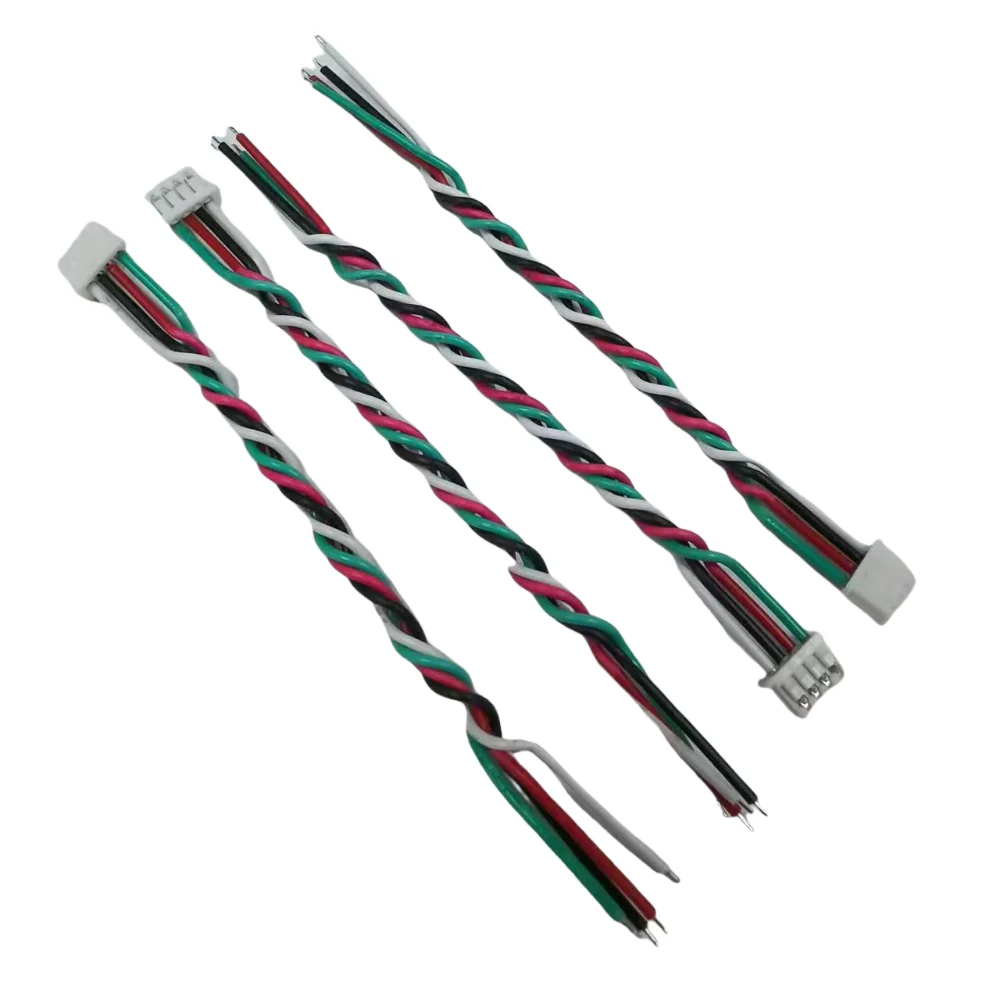 2.50mm Wire Cable Connector 2/3/4/5/6 Pin Pitch Male Female Plug Curved Needle Socket 200mm Wire 26awg