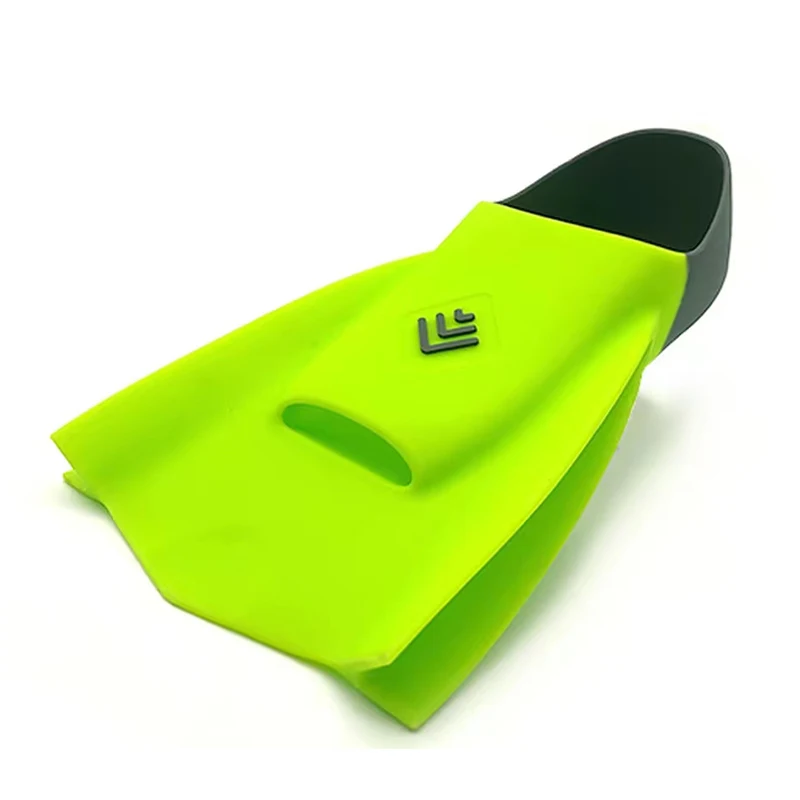 Befine high quality comfortable silicon full pocket heel short blade full size  training swim flippers swimming fins
