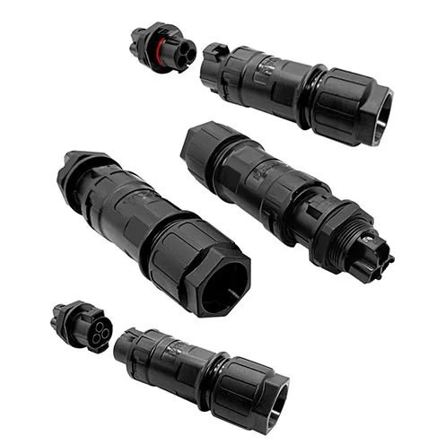 High quality IP68  PV AC     connector  2P 3P connector   for solar panel  system