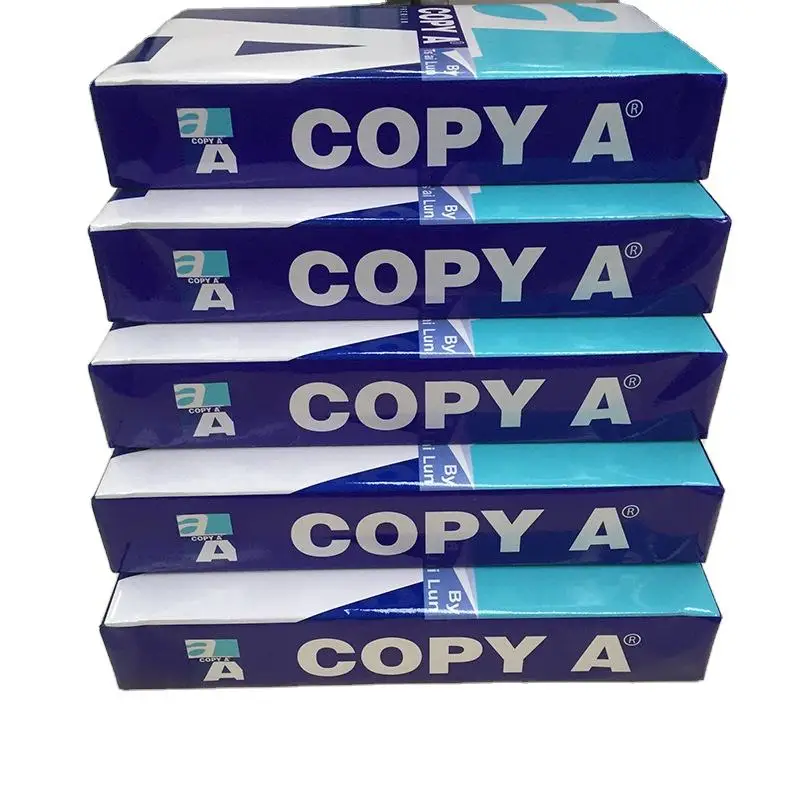 Factory wholesale price A4 paper 70/80GSM A4 size copy paper wood free white copy paper manufacturers