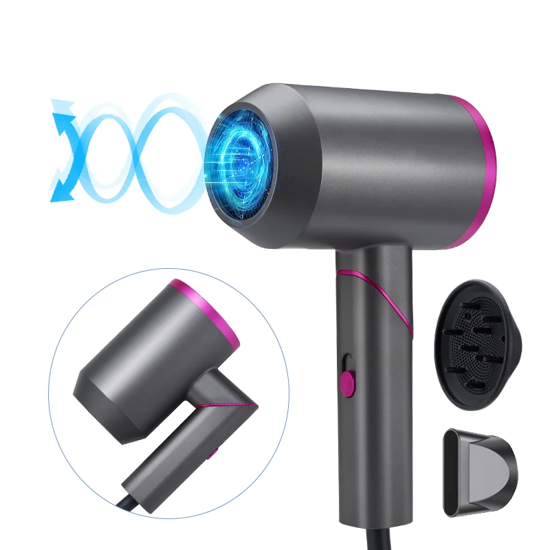 Professional Air Blower Styling Blow Heating Fast Drying Gray Hair Dryer Hammer