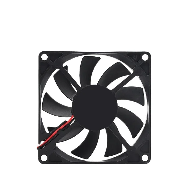 WellSunFan mini fan Factory Direct Sale 12V Waterproof Dc Motor 12Vdc 80Mm White Computer Cooling Fan cooler cpu