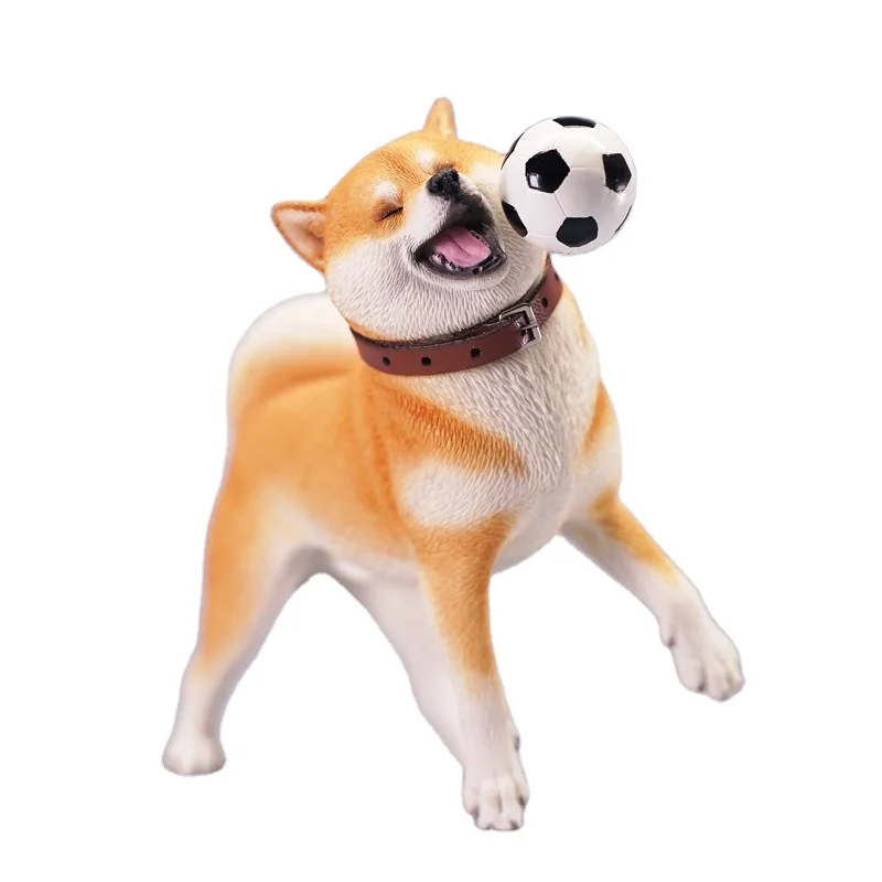 2022 Customized resin crafts home decor Shiba Inu dog figurines for gift crafts