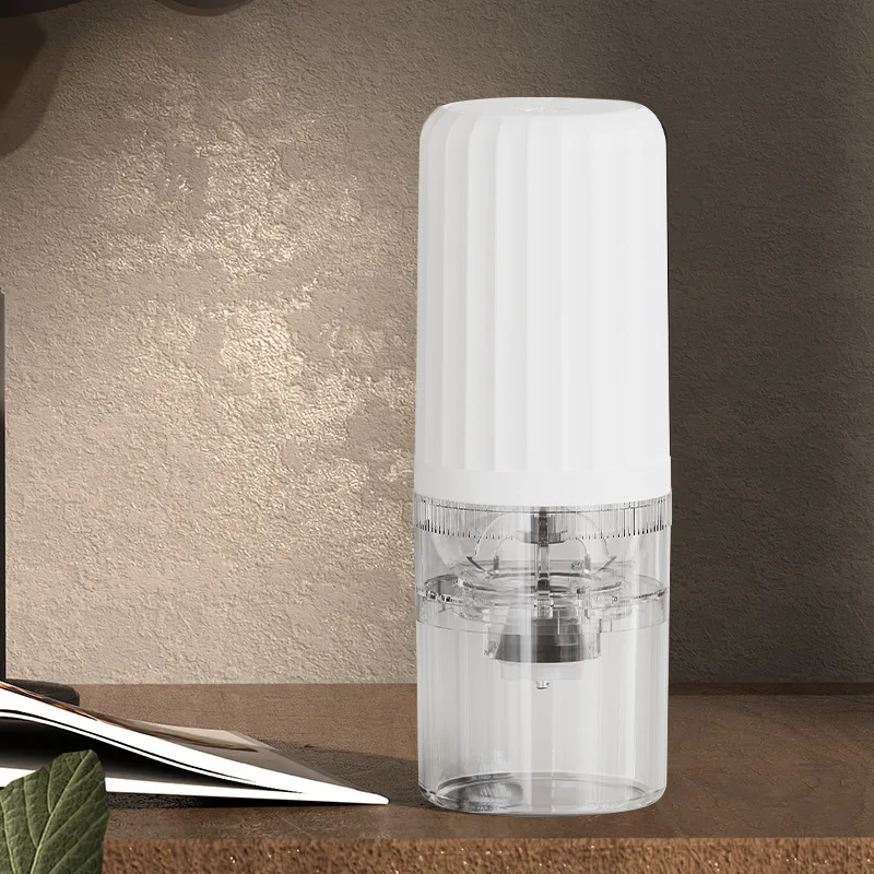 Customs Logo Printing Premium Electric Coffee Grinder, Portable Mini Electric Coffee Bean Grinder