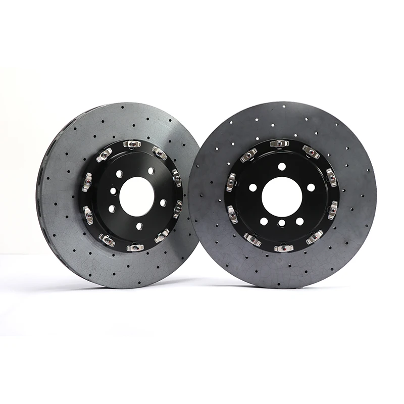 racing carbon ceramic brake disc competition car 330mm -410mm customize brakes disc and rotors