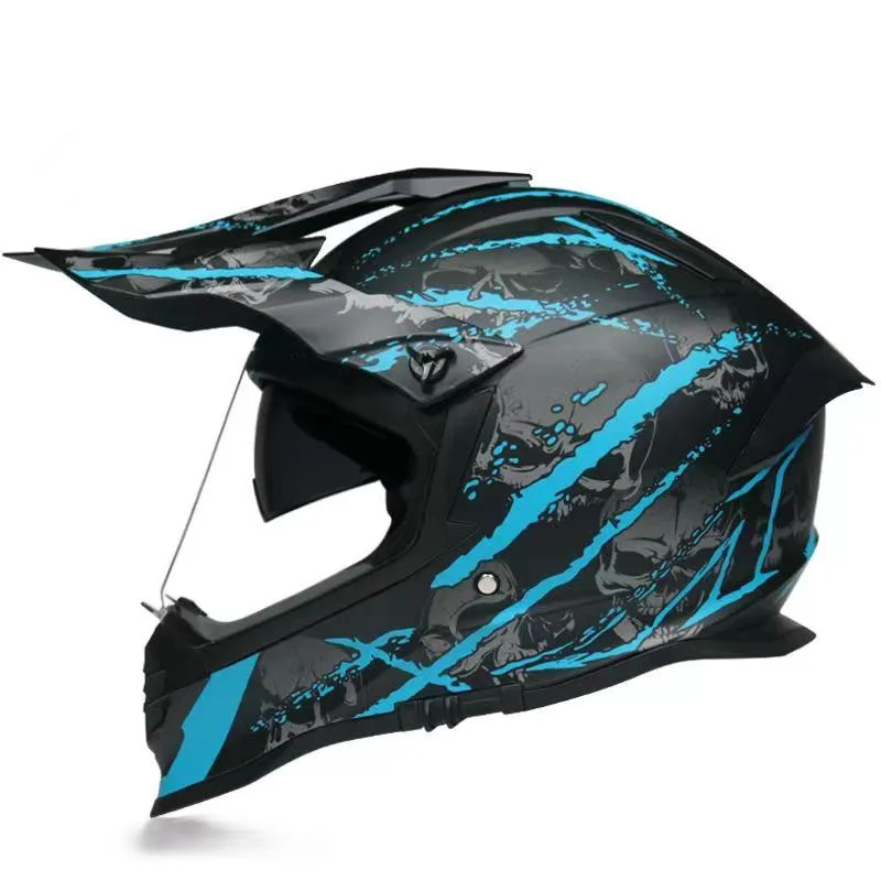 2022 Newest Unisex Cycling Helmets Full Face Bike Helmet Motor Bike Cross Racing Motorcycle Helmet