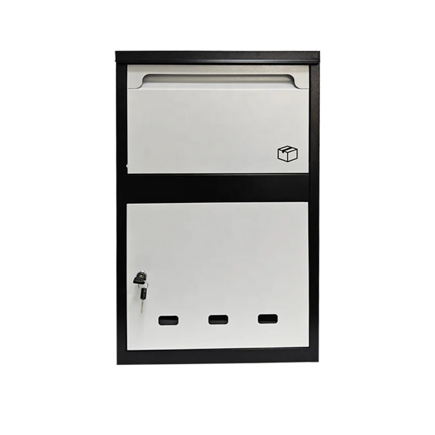 Outdoor Metal Large Outdoor Parcel Delivery Box Large Parcel Drop Box For Mail Letter Post Parcel Boxes