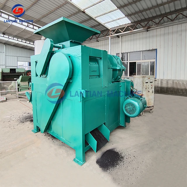 Wood charcoal machine energy saving corn stalk rice husk coconut shell complete line coconut charcoal briquette machine